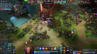 Dota 2 Auto Kill Steal finishing low HP enemy with Zeus ultimate