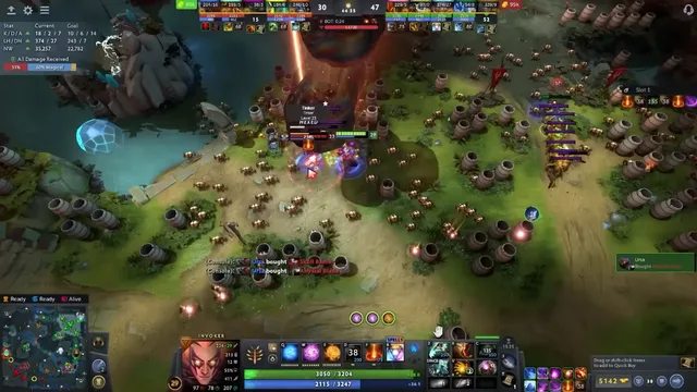 Dota 2 Auto Kill Steal finishing low HP enemy with Zeus ultimate