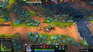 Dota 2 map hack showing enemy hero positions and ward locations